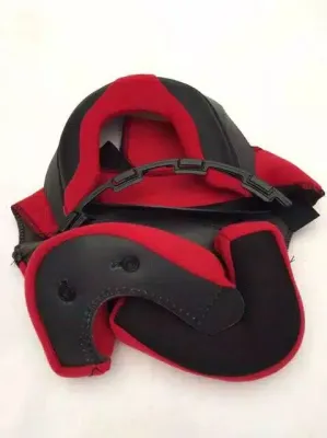 Busa helm KYT DJ maru full set kancing besi + kancing plastik - busa pipi - busa kepala - busa leher