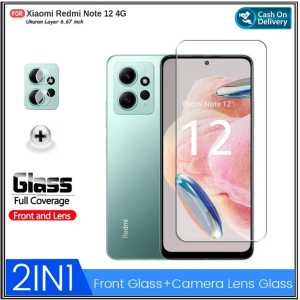 Paket 2in1 Tempered Glass Redmi Note 12 4G / 12 PRO 4G / 10 / 10 PRO Free Camera Pengiriman Cepat