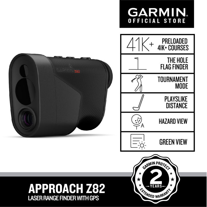Garmin Approach Z82, Golf, GPS, Golf Laser Range Finder (Black) Lazada PH