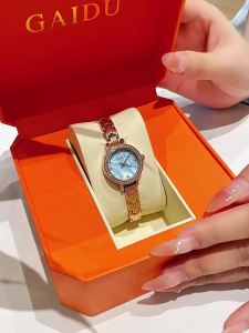 Kaidu watches wholesale fashion simple thin quartz watch Niche ins Trendy diamond-studded waterproof womens watch