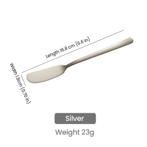 Butter Knife Stainless Butter Spreader Jam Knife Breakfast Knife Cake Spatula Pizza Cheese Dessert
