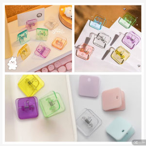 【JY】Plastic clips paper clips file clips stationery clips