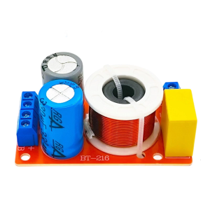 Enhances Sensitivity 2Way Crossover For HiFi Systems Combines Magnetic Polymer Inductors Audios Grade Capacitors