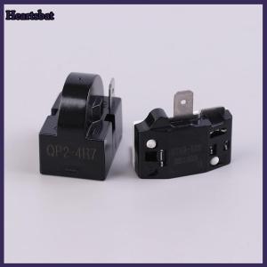 [Heartsbat] 2PCS QP2-4.7 PTC Starter Relay 1 Pin Refrigerator Starter Relay And 6750C-0005P Refrigerator Overload Protector
