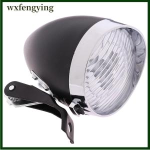 wxfengying 3 LED Retro จักรยานจักรยานด้านหน้าไฟหน้าไฟฉายวินเทจโคมไฟ