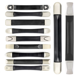 1Pc Luggage Handle Plastic Pull Handle Grip with Mounting Screws Replacement Parts for Luggage Suitcase Box Travel Bag