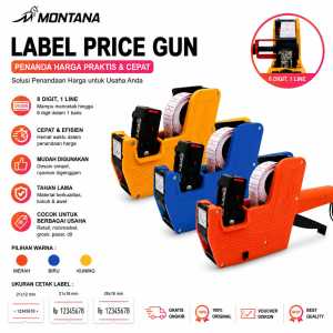Mesin Alal Label Harga / Price Label Origin OPL 5500 / Label Harga Murah