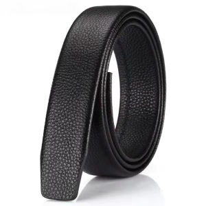 Dây Nịt Thắt Lưng Nam Da 1 Lớp Không Có Khóa Đi Kèm Bền Đẹp 3.5cm DT126