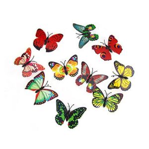 (1 PCS ) Lampu Tempel Kupu-Kupu Tumblr LED Dekorasi Natal Hias Kamar Ruangan Lucu Unik Lampu Hias Dinding Butterfly Lampu HIas Aestetik