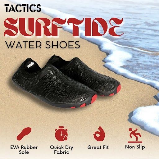Tactics Surftide Water Shoes Rubber Non-Slip Yoga Hiking