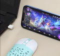 Chuột không dây Bluetooth, 2.4G Bộ thu không dây + Kết nối Bluetooth, đèn LED, im lặng, có thể sạc qua USB, tương thích với tất cả & điện thoại & máy tính xách tay & máy tính. 