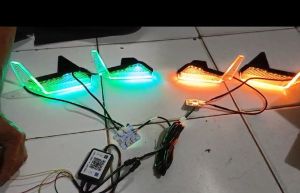 Lampu Senja LED Innova Crystal Vahid FT04C Warna-Warni