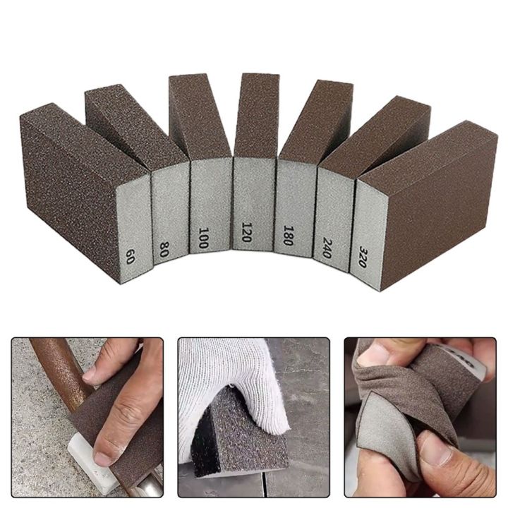 Unnicoco 2Pcs Sanding Sponge Blocks 60320 Foam Sponge Sand Pad Sanding Blocks Lazada PH