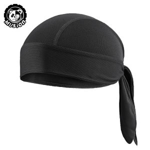 Musion Durag for Men Pirate Hat Helmet Inner Cap Anti Dust UV Absorb Sweat Head Cover Riding Outside Sports Hat