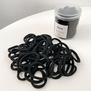 F4 Ikat Rambut Kain Warna Warni Karet Kunciran Rambut Kecil isi 50pcs +Box Elastic Hair Bands ISB002