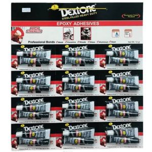 LEM BESI DEXTONE 5 MENIT EPOKSI 12gr / Lem Besi 5 menit Kering 12 gram