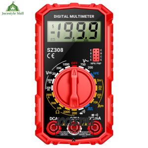 [Jocestyle Mall] Digital Multimeter AC/DC Voltmeter Ammeter 1999 Counts Voltage Current Detector