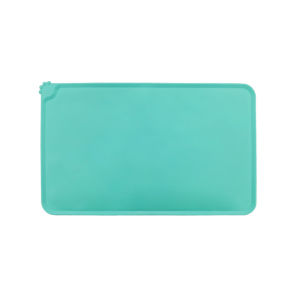 [HATELI] Silicone Pet Placemats Cat and Dog Mats Waterproof Non-slip Food Mats Car Pet Bowl Mats Pet Supplies