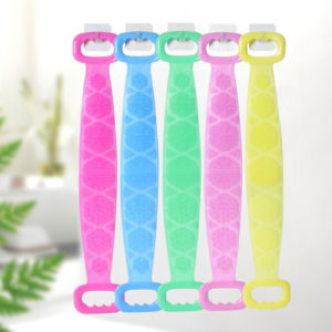 Đai Tắm Chà Lưng Silicon Đai Cọ Lưng Massage Dụng Cụ Tắm Giúp Tẩy Tế Bào Chết Làm Sạch Sâu Lưu Thông Máu Siêu Sạch Tiện Lợi