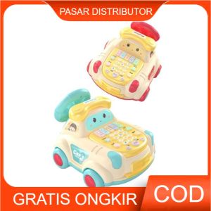 Mainan Anak PHONE CART SMB302 Mainan Mobil Telehpone Anak Edukasi Anak Mainan Anak Perempuan - Mainan Anak Laki Laki