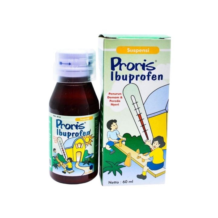 PRORIS SIRUP DAN FORTE SIRUP / OBAT DEMAM ANAK SAKIT GIGI DAN TUMBUH GIGI / ANTI NYERI