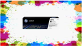 HP 201A Original LaserJet Toner Cartridge (Black) Set of 5. 