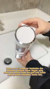 400ML Wall Mounted Soap Dispenser ABS Refillable Hand Wash Shampoo Body Wash Liquid Dispenser Bathroom Hotel Bilik Air