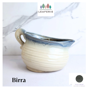 The Leaferie Birra Flowerpot . flowerpots . flower pot . plant pots . planter . planters . Ceramic