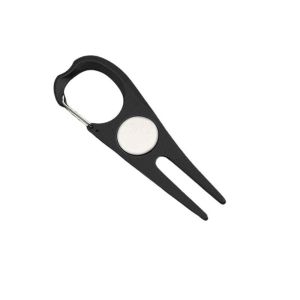 NOVAWEAR Aluminium Alloy Multifunctional Outdoor Training Aids Ball Fork Golf Pitch Accessories Golf Divot Tool Divot Repair Tool Golf Pitch