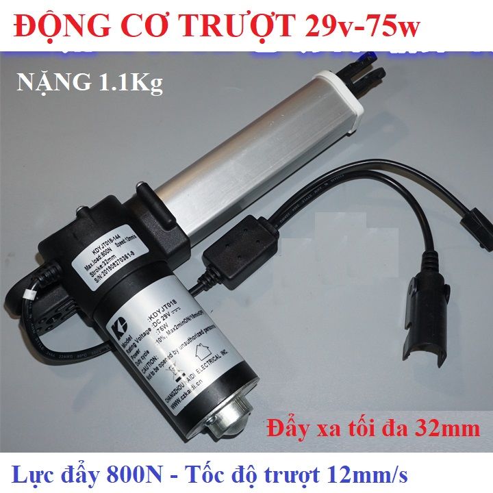 Động cơ Xi lanh dạng trượt các loại nâng cao tối đa 233mm và 400Kg ...