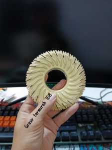 TERLARIS!!! 1 SET CEROBONG + BURNER KUNINGAN KOMPOR GAS RINNAI TORNADO BGX 602 712