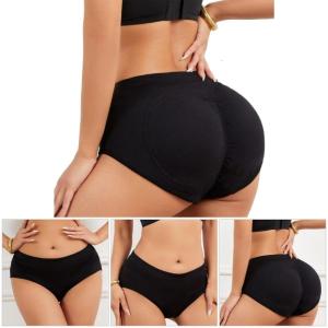 Hip Enhancer Padded Pant Bodyshaper Unseamed Fake Ass Pads Panties Buttocks Pushes Up Underwears Women Lingerie