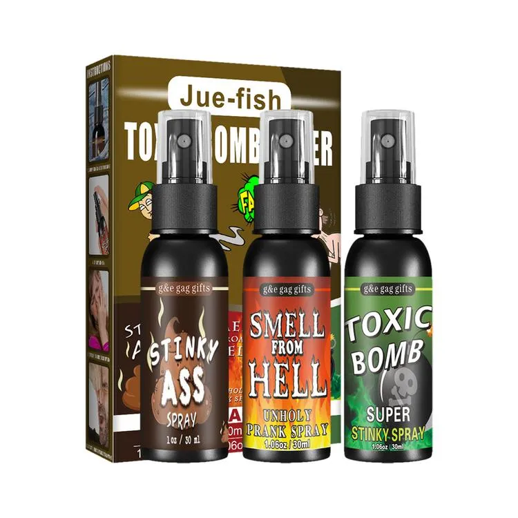 3 pièces Liquid Ass Spray Farting Prank Smelly Bottle Smell Bomb-Prank  Spray Liquid That Smells Like Stinky Ass - Cdiscount Jeux - Jouets