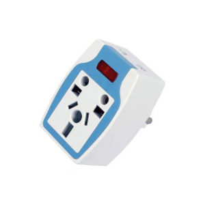 Steker T Serbaguna Multi Universal Kaki 2 Indikator Lampu SNI Over Steker T Colokan Listrik T