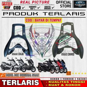 Behel Bracket breket Box Belakang Perlengkapan Touring Variasi Yamaha Nmax Lama old & Nmax 2020 New