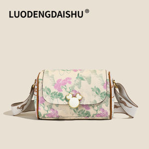 [BISA COD] 2114 Tas Luodengdaisu Free Paper Bag & Tag Label Tas Selempang Wanita Fashion