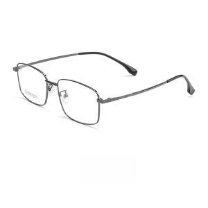 FIRADA กรอบแว่นตาสั่งตัดแก้วเบาพิเศษแฟชั่นวินเทจสำหรับผู้ชาย J20105X 2024แว่นสี่เหลี่ยมใส่สบาย