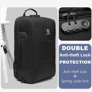 OZUKO Man AntiTheft TSA Lock Backpack 15.6 Laptop Bags Male USB Charging Bag Travel Backpack Shoulder Bag