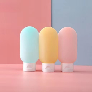 Portable Squeeze Dispenser Bottles Travel Cream Lotion Mini Squeeze Empty Bottle Toiletries Dispenser Bottles