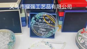 [COD]  New Christmas decoration acrylic pendant gift newlyweds Christmas tree decoration gift