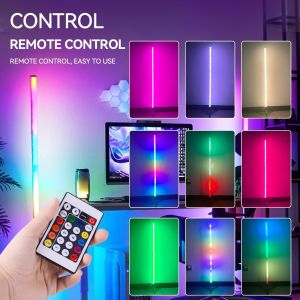 BESTOUR 5V USB Power RGB Floor Light Colour Changing Soft Lighting Dimmable Floor Light High Quality Mobile APP Control Corner Floor Lamp for Bedroom Lighting