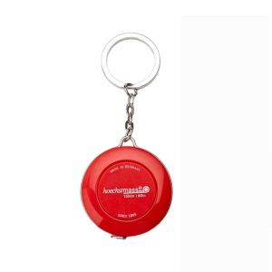 LITUILI Centimet inch Dây Móc Khóa Tinh tế Di động Thước dây Đa năng Mini Thước kẻ có thể thu vào Dụng cụ đo cuộn băng