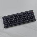 【Keycap only】gmk wob Keycap 129 phím anh đào hồ sơ PBT năm mặt thăng hoa tối giản màu đen Nhật Bản keycaps với 2U 1,75u ca cho công tắc Cherry MX Bàn phím cơ. 