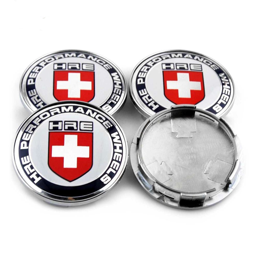 4x 68mm HRE Nabendeckel Radkappen