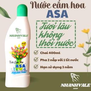 Nước cắm hoa ASA 400ml / Tươi lâu không thối nước
