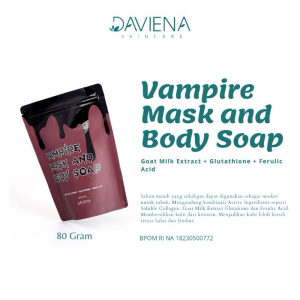DAVIENA ALL VARIAN | VAMPIRE BODY MASK AND SOAP | BODY LOTION POWER MOONLIGHT | SLEEPING MASK RETINOL BOOSTER | SPF 50 SUSNCREEN