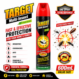 Personal Collection Target Killer Spray 600ml + 300ml – Powerful Insect Killer for Home Use