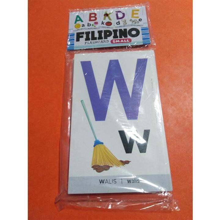 FILIPINO WITH PICTURE FLASHCARDS (SMALL) | Lazada PH