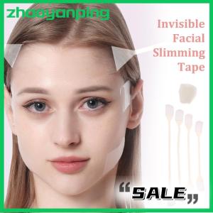 zhaoyanping เทปลดไขมันบนใบหน้าที่มองไม่เห็นสติกเกอร์ใบหน้าสติกเกอร์ยกที่คอตาสติกเกอร์ยกกระชับใบหน้าแผ่นแปะลดริ้วรอยบนใบหน้า