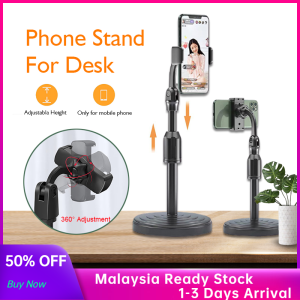 Desk Mobile Phone Holder Universal Foldable Phone Stand Holder Compatible with ALL Mobile Cell Phone Table Desktop Fold Holder Stand Universal Rotation Front Back Adjustable Metal Desktop Holder Table Cell Phone Stand new